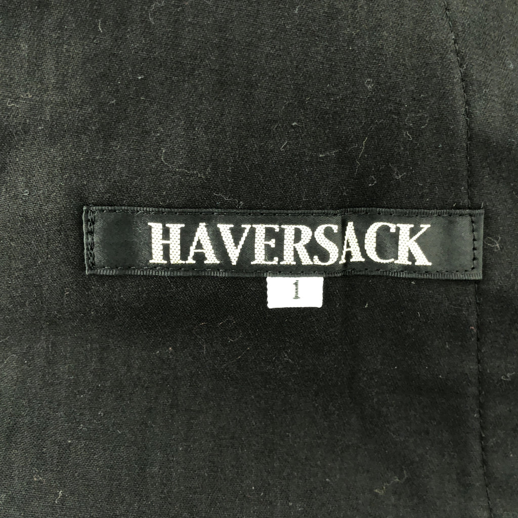 HAVERSACK / ハバーサック | ウール 2タック スラックス パンツ | 1 | レディース