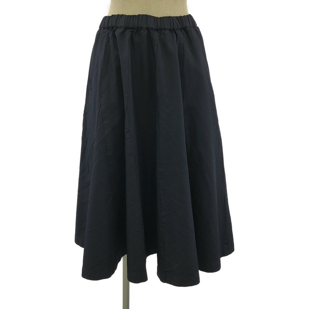 [品相良好] COMME des GARCONS COMME des GARCONS / Comme Comme | 2006春夏 |特殊加工的寬鬆喇叭裙 | S |海軍 |女性的