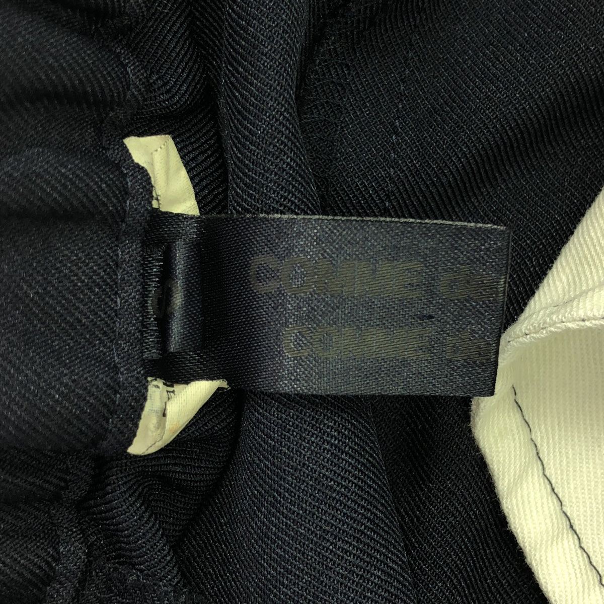 [品相良好] COMME des GARCONS COMME des GARCONS / Comme Comme | 2006春夏 |特殊加工的寬鬆喇叭裙 | S |海軍 |女性的