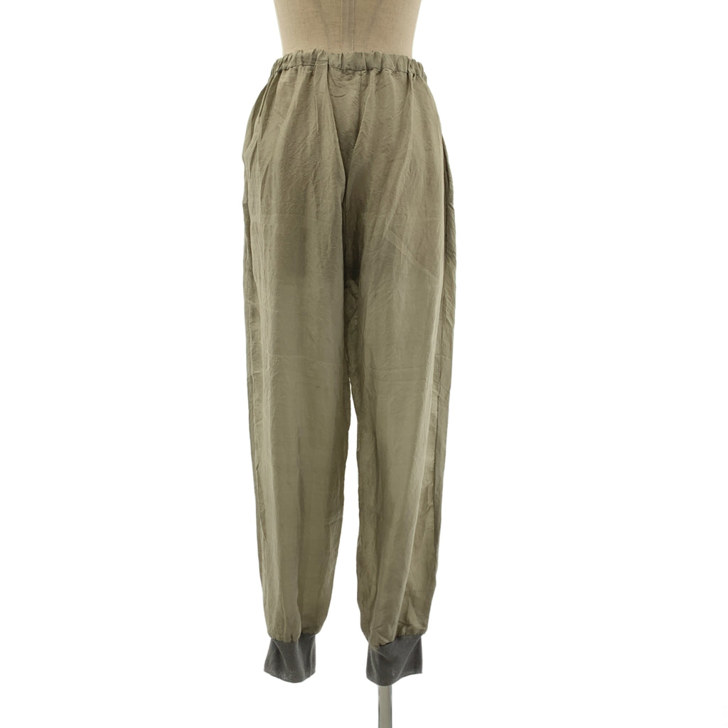 veritecoeur | 100% 絲質裹身洋裝與抽繩束口休閒褲 | 女款 | F 碼