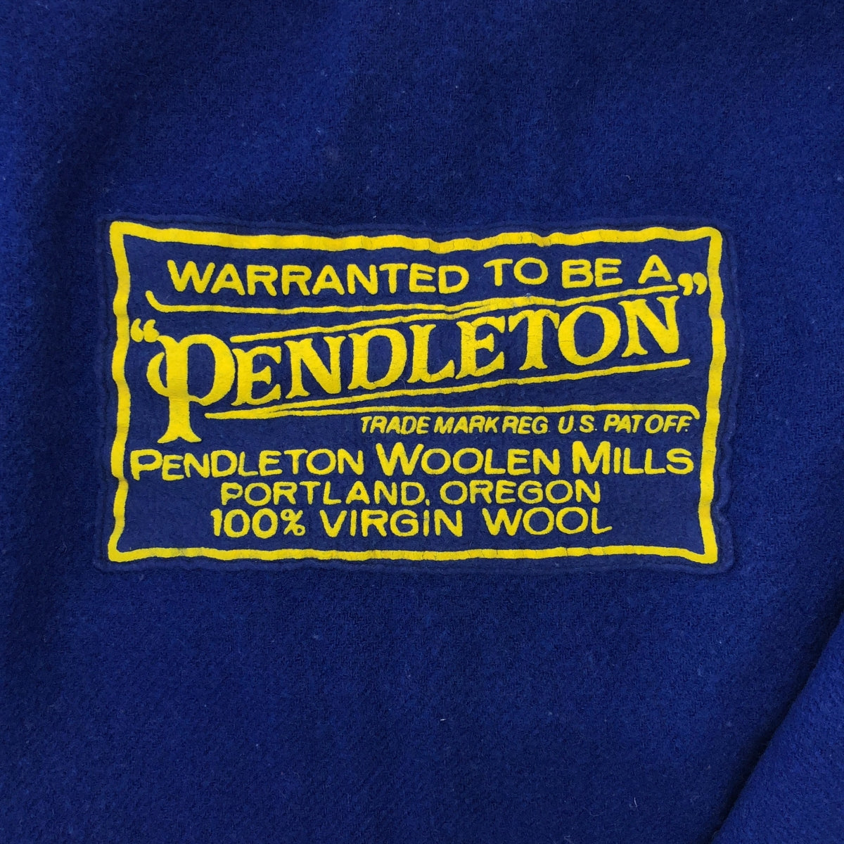 PENDLETON | 羊毛標誌大毛毯披肩 |