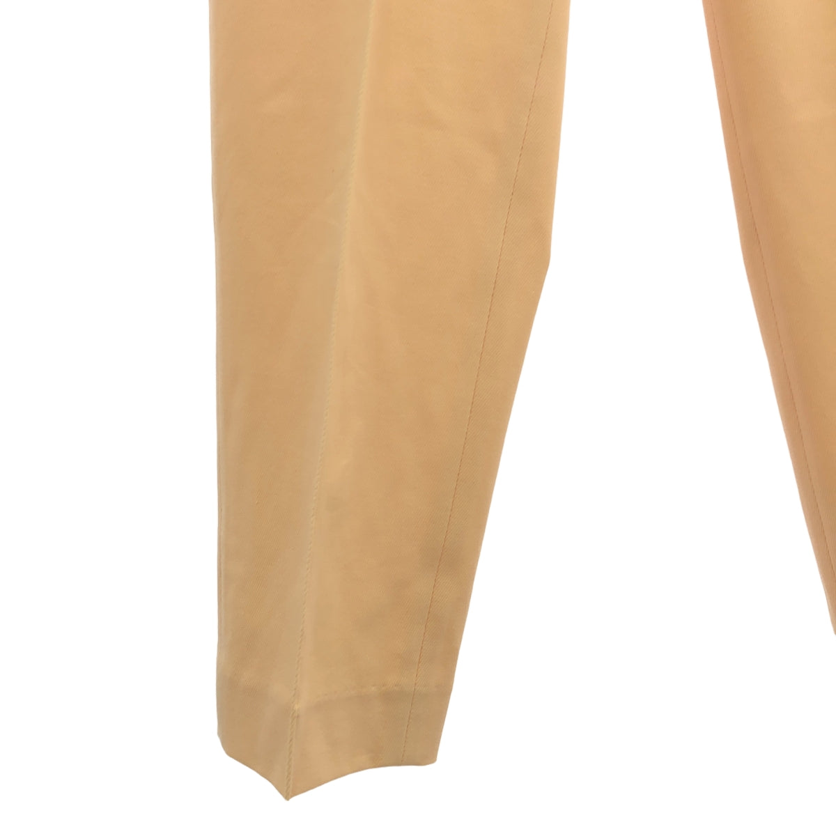 抽屜 |中心壓後褶前縫線褲 | 36 |米色 |女性的