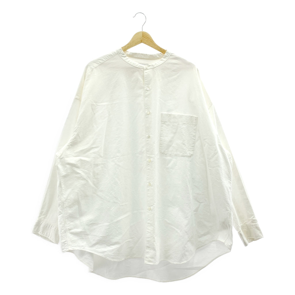 方格紙 | 牛津布超大立領襯衫 | F 碼 |