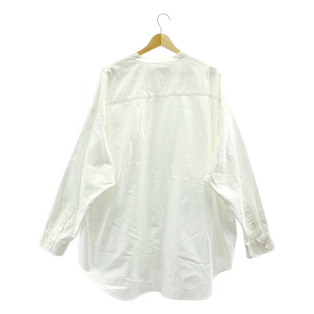 方格紙 | 牛津布超大立領襯衫 | F 碼 |