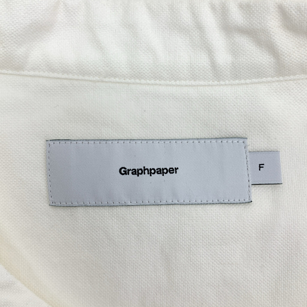 方格紙 | 牛津布超大立領襯衫 | F 碼 |