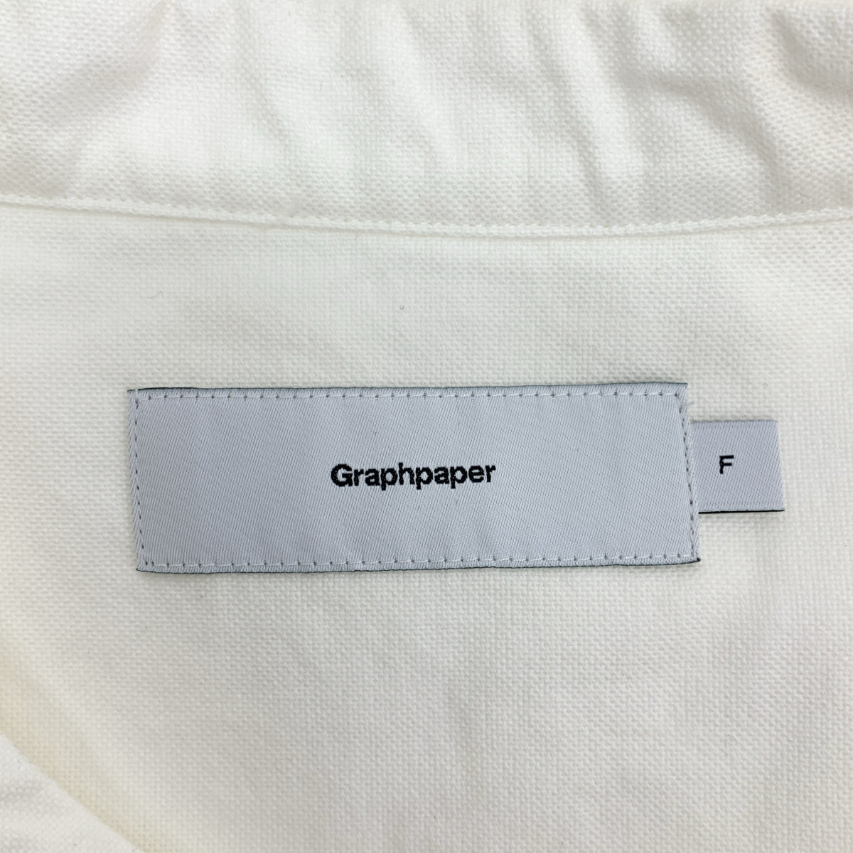 方格紙 | 牛津布超大立領襯衫 | F 碼 |