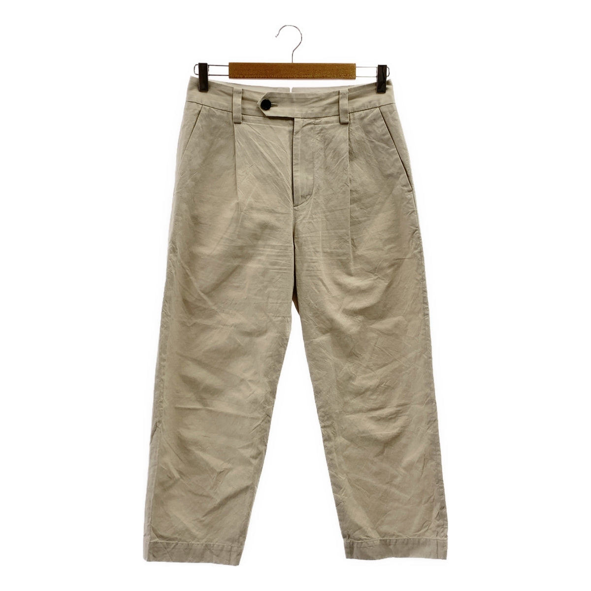MARGARET HOWELL / 마가렛 하웰 | COTTON LINEN SILK 트라우저 팬츠 | 1 |