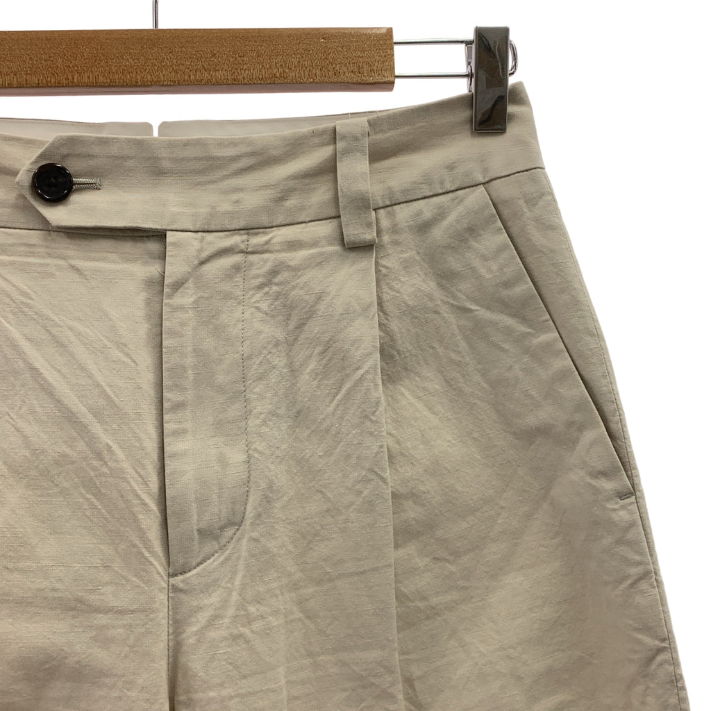 MARGARET HOWELL / 마가렛 하웰 | COTTON LINEN SILK 트라우저 팬츠 | 1 |