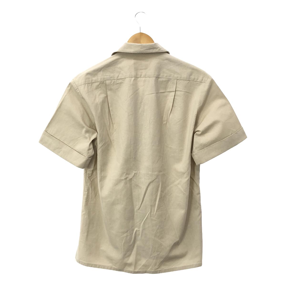 foufou / foufou | Summer in Karuizawa 2nd year / Open collar shirt | 1 | Beige | Men's