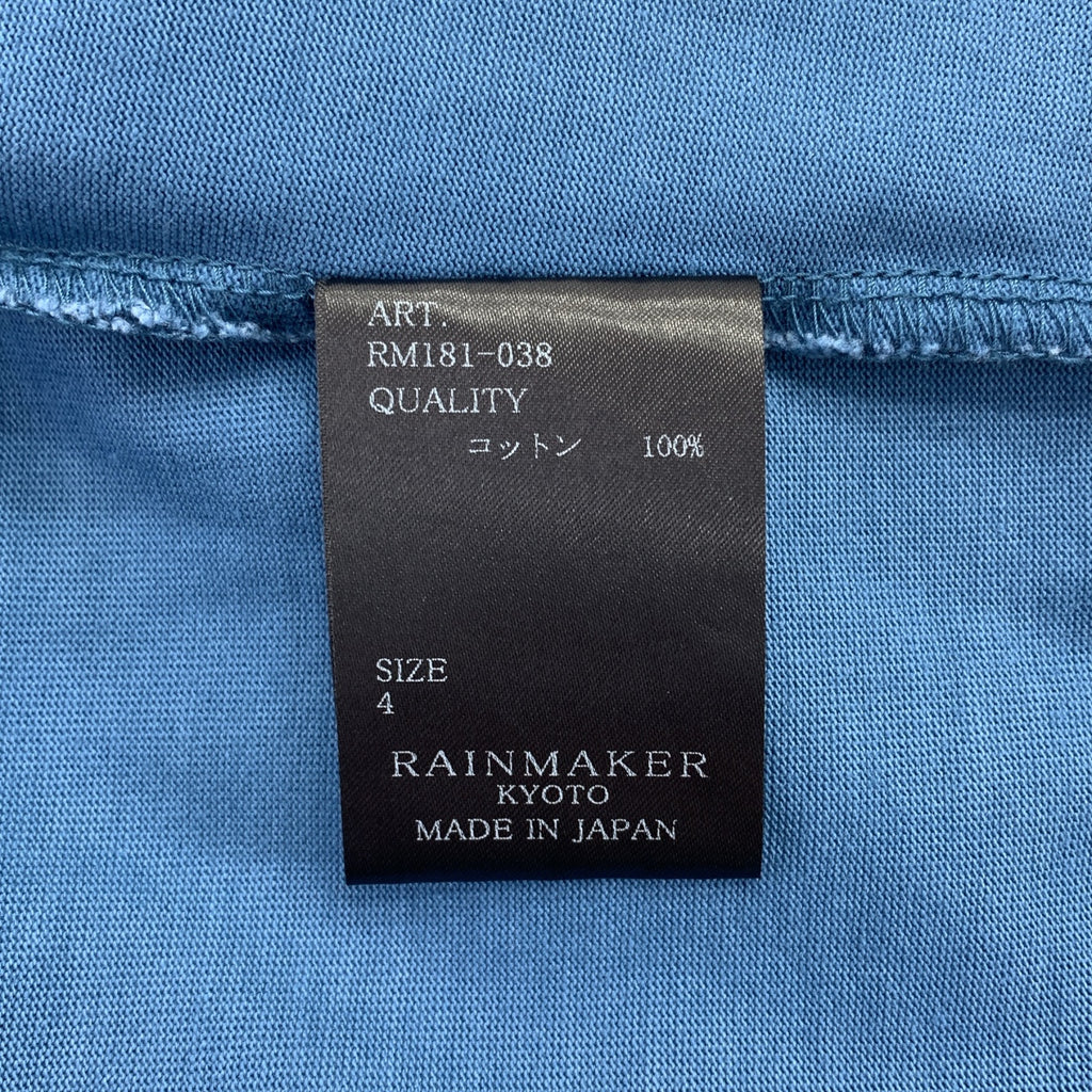 RAINMAKER / 레인 메이커 | 코튼 크루 넥 키모노 슬리브 T 셔츠 | 4 | 남성