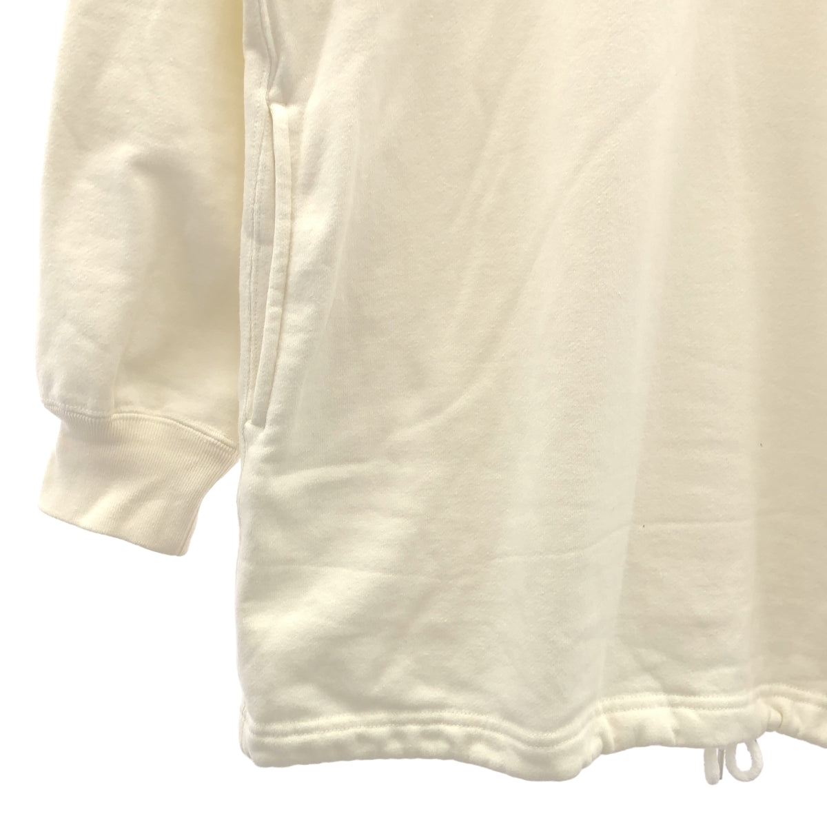 PHEENY / フィーニー | French terry hard zip P/O フレンチテリー ハーフジップ プルオーバー | F | ホワイト | レディース