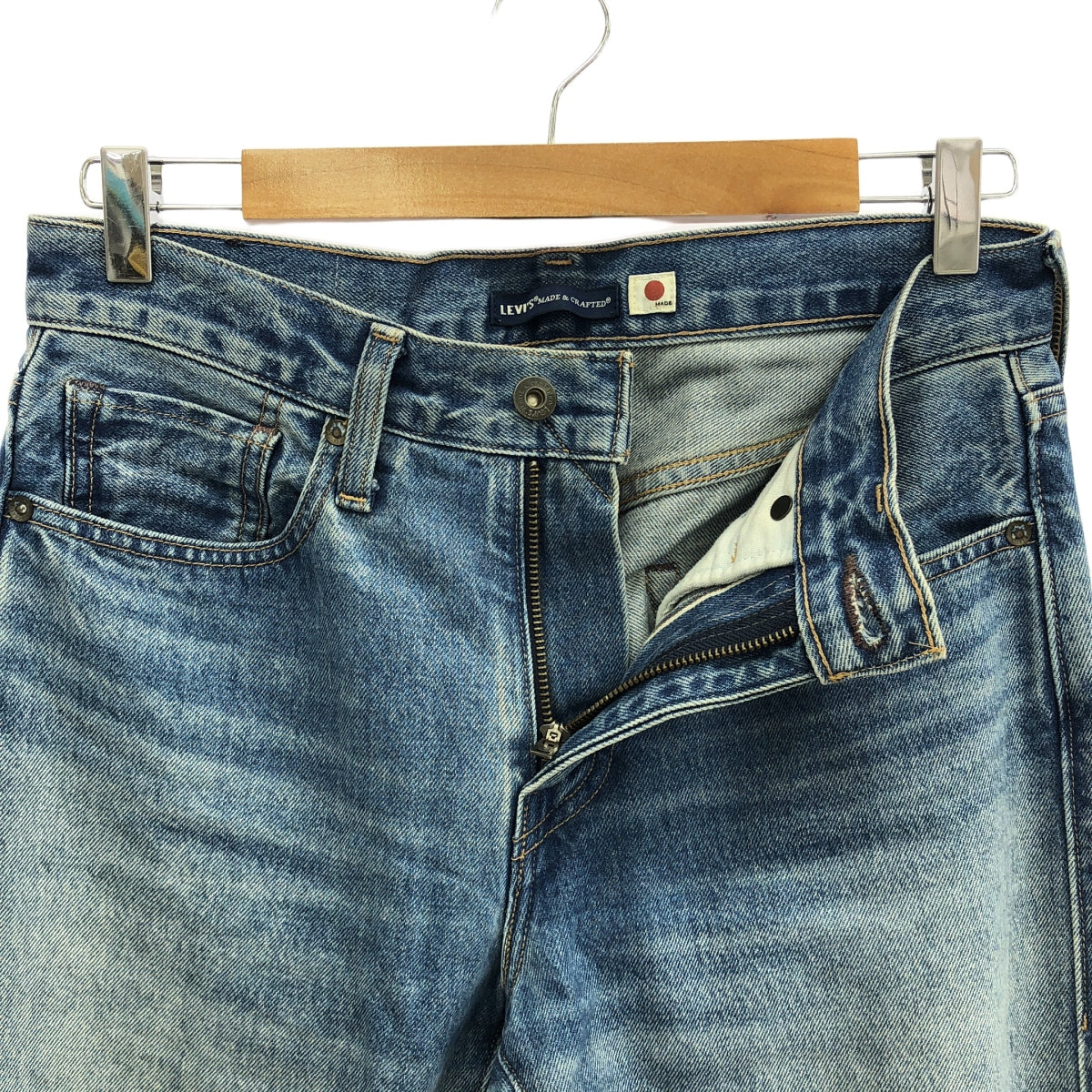 LEVI'S MADE & CRAFTED / リーバイスメイド&クラフテッド | 502 TAPER テーパード セルビッチ デニムパンツ | W28 L32 | インディゴ | メンズ
