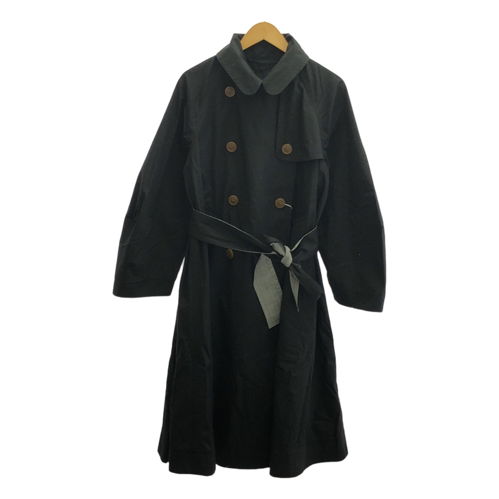 【美品】  VIVIENNE WESTWOOD RED LABEL / ヴィヴィアンウエストウッドレッドレーベル | ベルテッド ダブル オーバーコート | 00 | ブラック | レディース