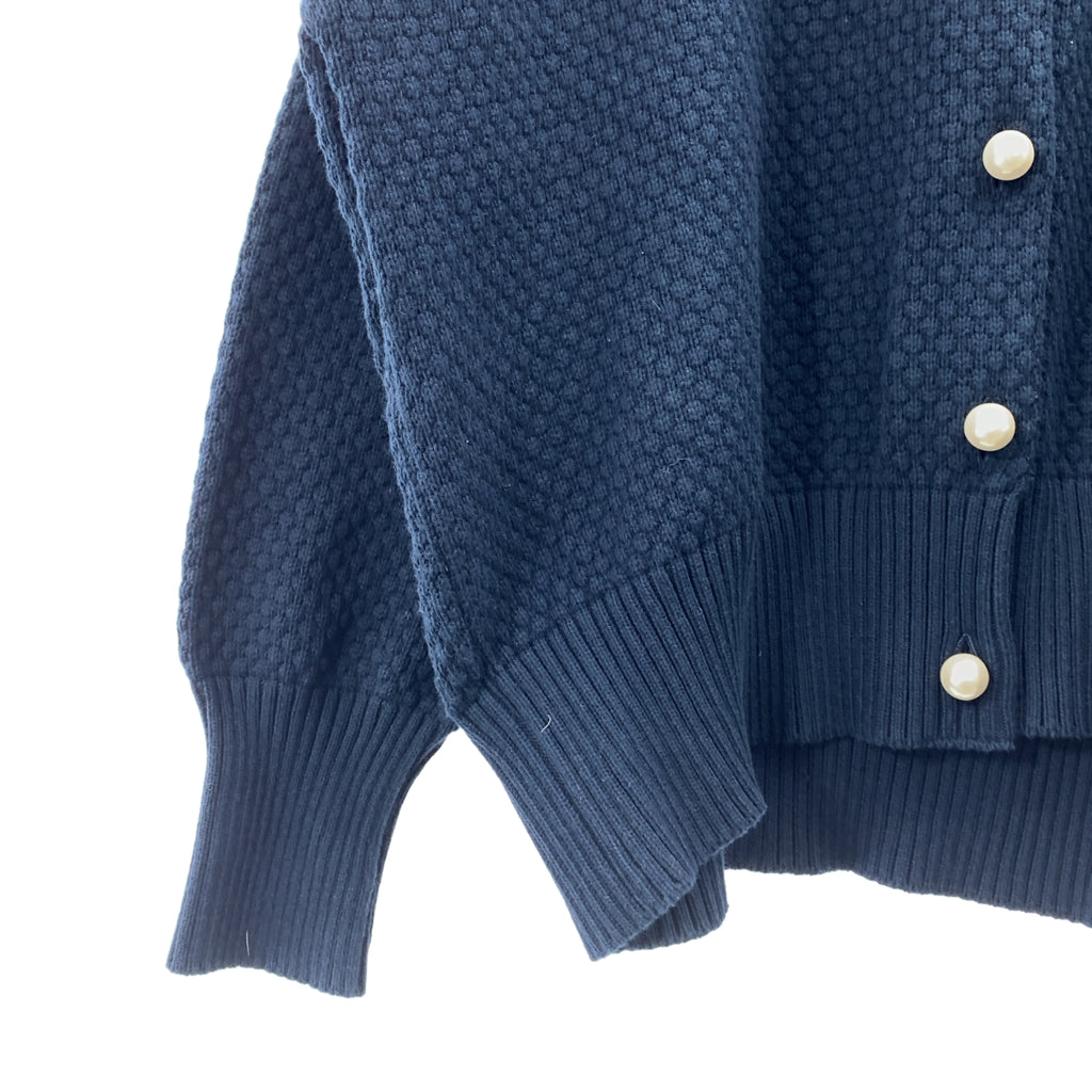 sono / ソーノ | ビッグパールニットカーディガン | 1 | レディース