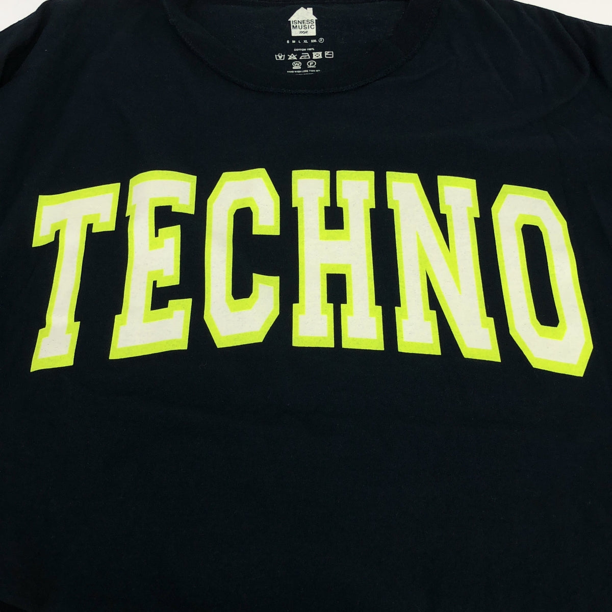 is-ness / イズネス | MUSIC TECHNO T-SHIRT テクノ プリント インサイドアウト オーバーサイズ Tシャツ | – KLD