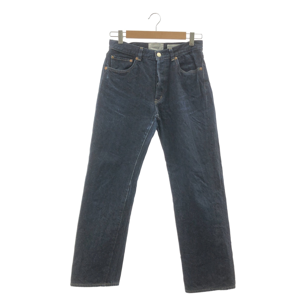 YAECA | 女式直筒牛仔褲，29碼，靛藍色，4-13W碼