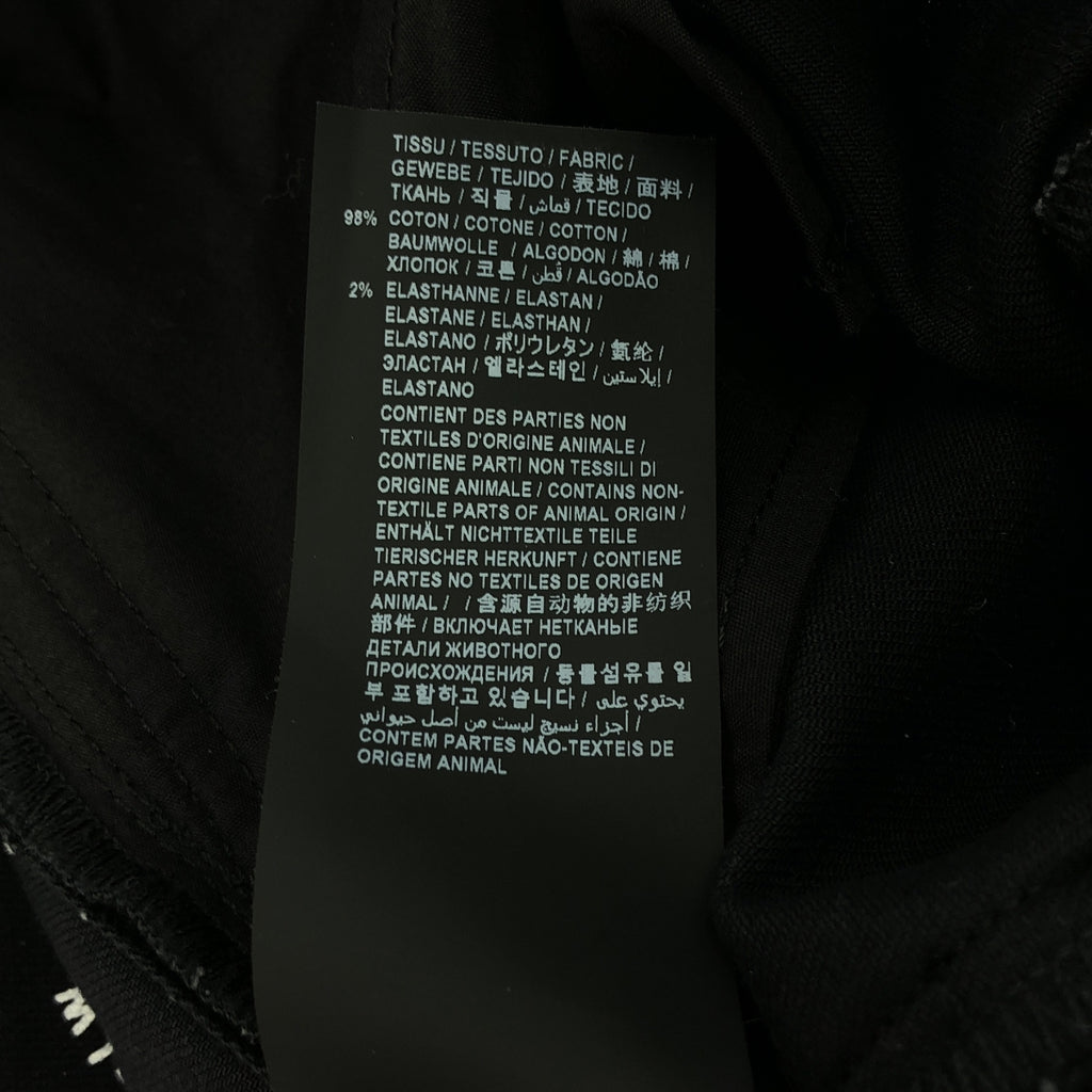 SAINT LAURENT PARIS / サンローランパリ | D02 M/SL-LW ストレッチ スキニー ブラックデニムパンツ | 29 | ブラック | メンズ