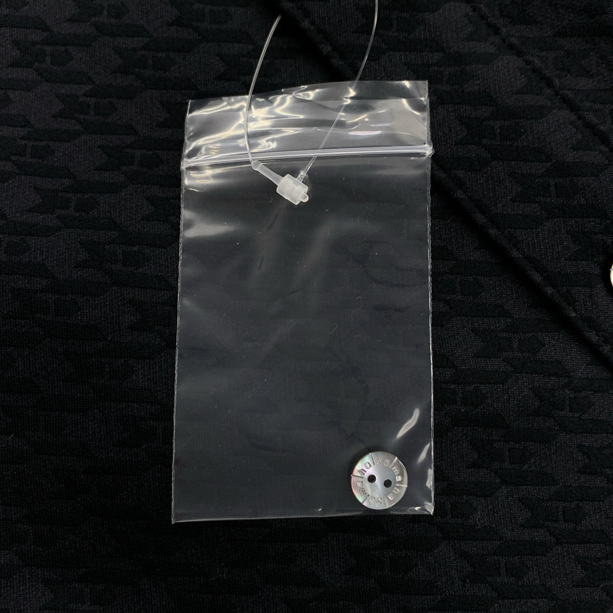 ha | za | ma / ハザマ | 総柄 ジャガード ロゴボタン シャツ ブラウス | L | メンズ