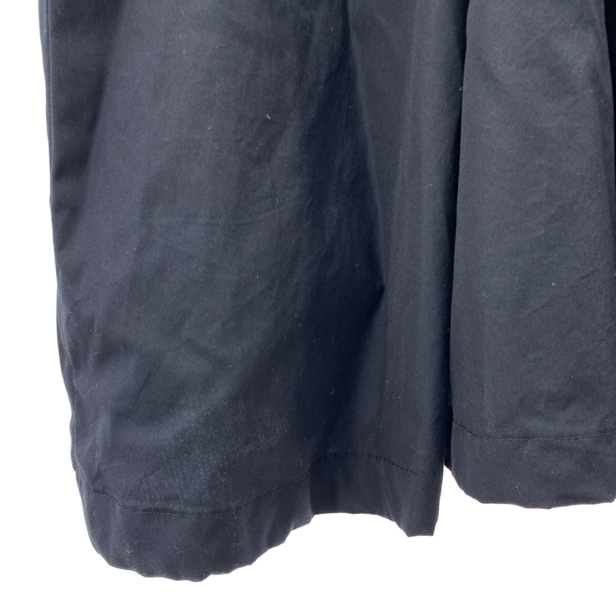 【미품】 noir kei ninomiya / 느와르 케이니노미야 | 2024SS | 퍼프 숄더 코튼 브로드 원피스 | S | 블랙 | 여성