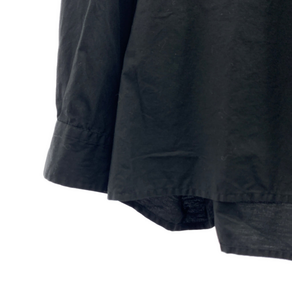 COMME des GARÇONS 針織布料 | 圓領褶皺襯衫式上衣 | M 碼 | 女款