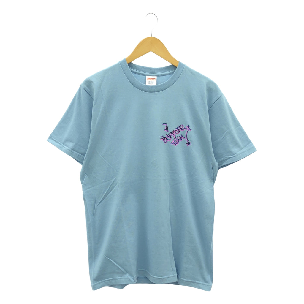 [狀況良好] SUPREME | 2016秋冬 | Blade Joint Man T 卹 | M |淺藍色 |男士