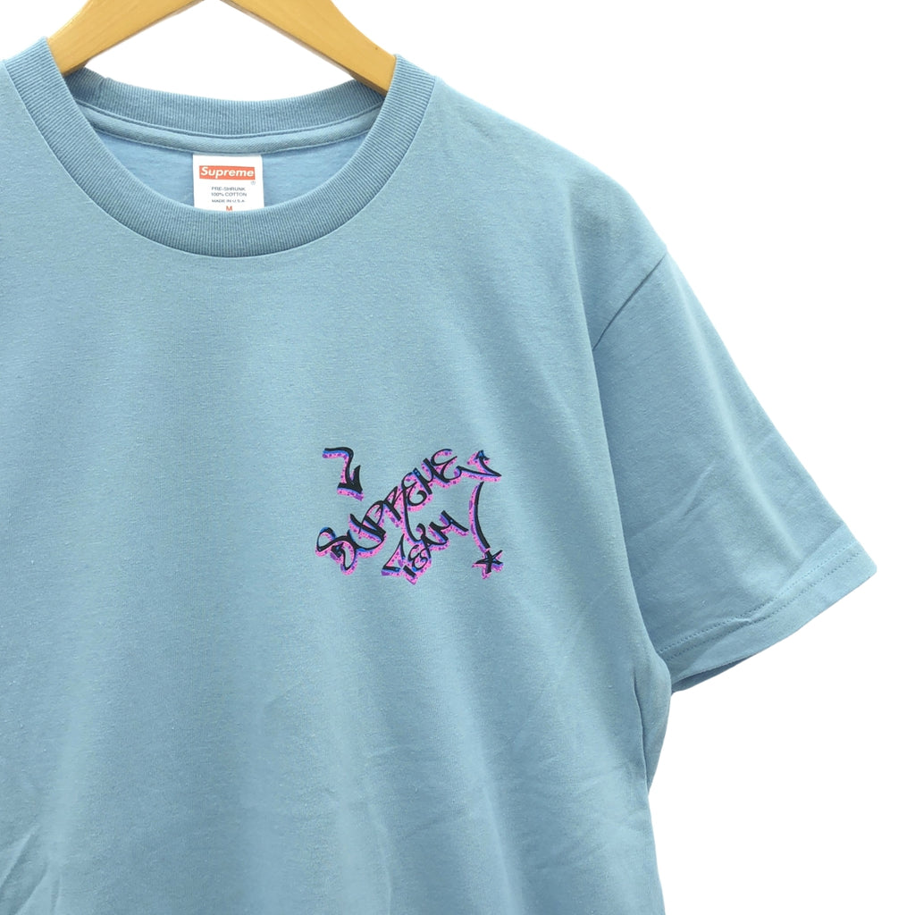 [狀況良好] SUPREME | 2016秋冬 | Blade Joint Man T 卹 | M |淺藍色 |男士