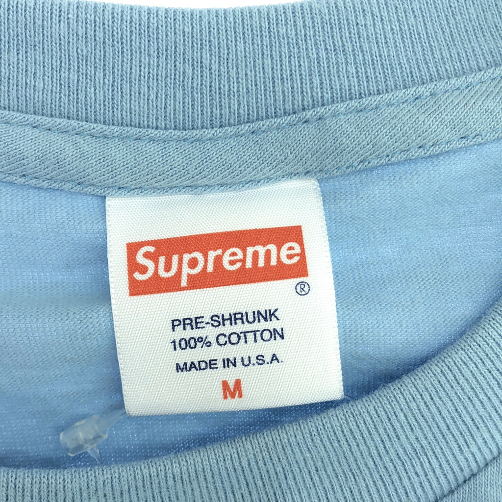 [狀況良好] SUPREME | 2016秋冬 | Blade Joint Man T 卹 | M |淺藍色 |男士