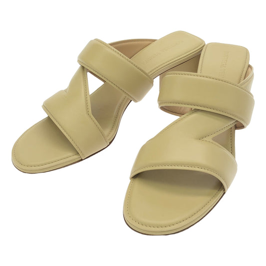 BOTTEGA VENETA / ボッテガヴェネタ | LEATHER SANDAL / レザー ミュール サンダル | 36 1/2 | レディース