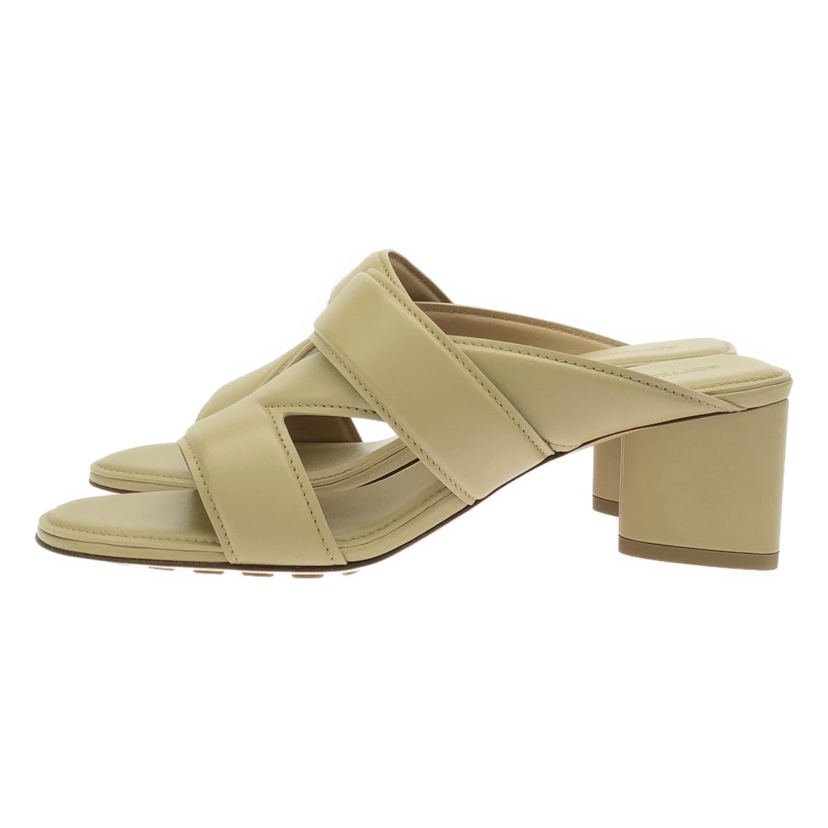 BOTTEGA VENETA / ボッテガヴェネタ | LEATHER SANDAL / レザー ミュール サンダル | 36 1/2 | レディース