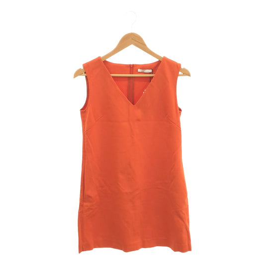 [New] DVF studio / Diane von Furstenberg Studio | V-neck dress | 0 | Orange | Women's