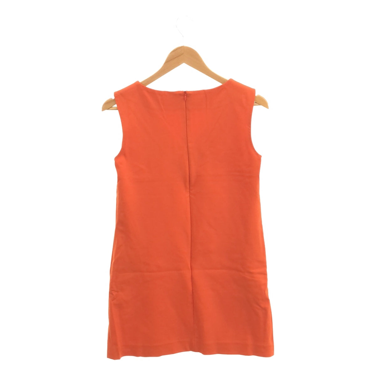 【新品】  DVF studio / ダイアン フォン ファステンバーグ スタジオ |  Vネックワンピース | 0 | オレンジ | レディース
