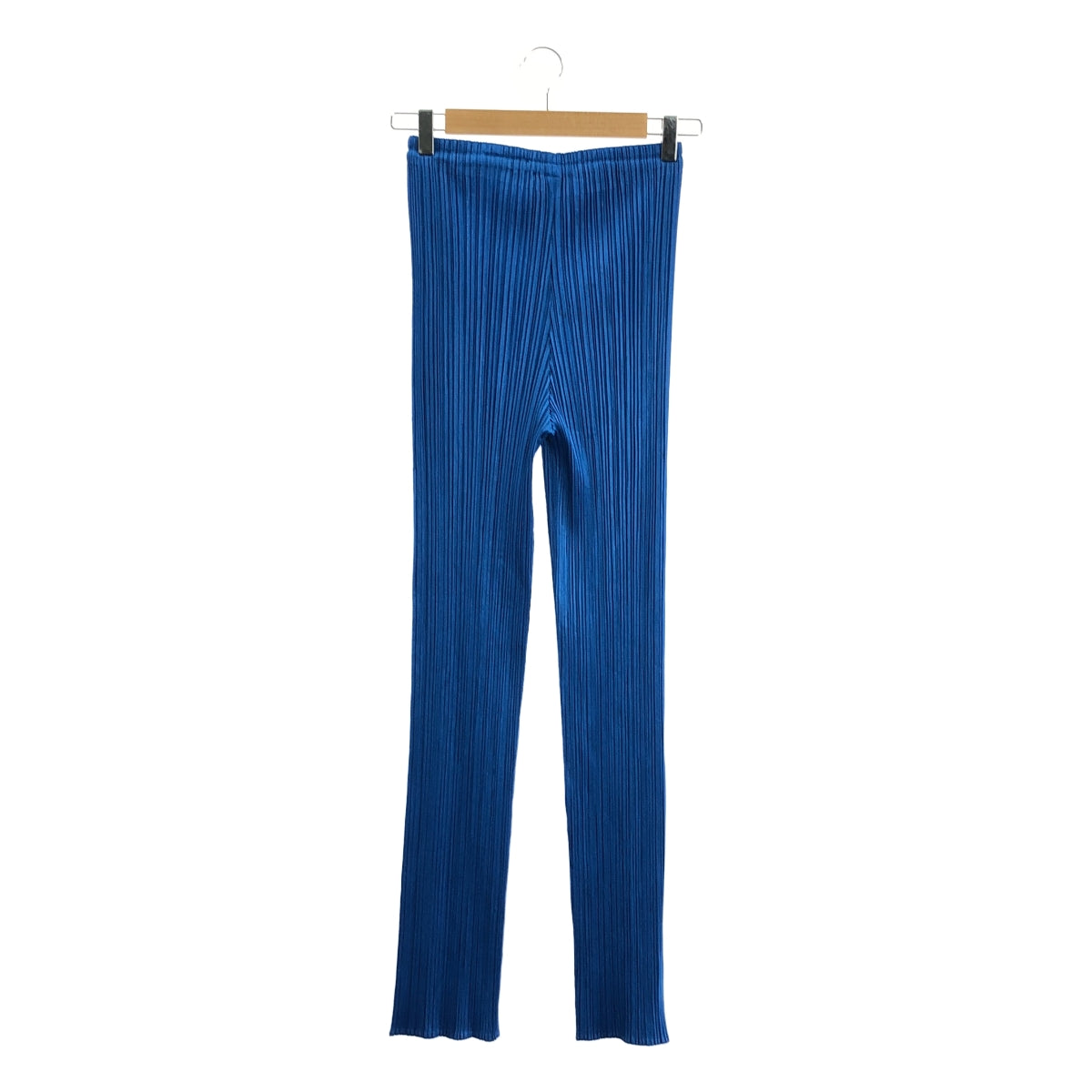 PLEATS PLEASE ISSEY MIYAKE / プリーツプリーズイッセイミヤケ | プリーツ スリムパンツ | 4 | ブルー | レディース