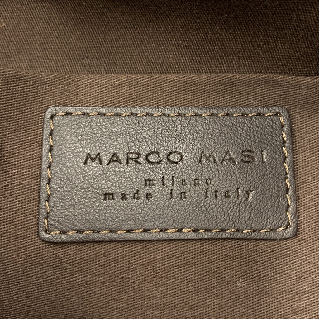MARCO MASI | 毛皮抽繩單肩包 |