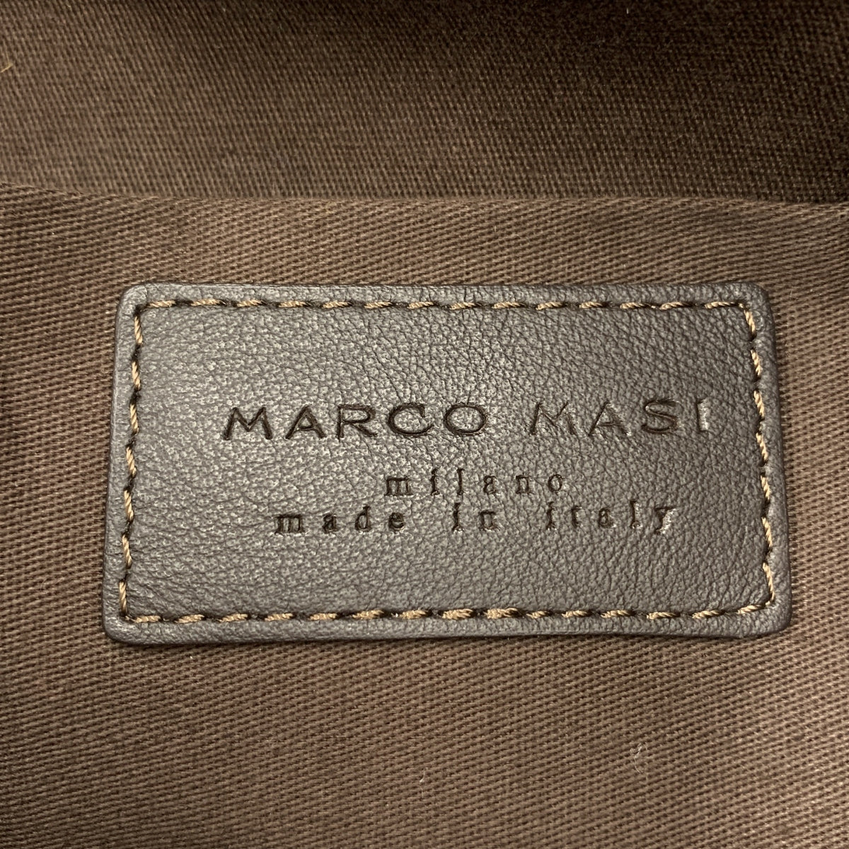 MARCO MASI / 마르코 머지 | 퍼 건착 숄더백 |