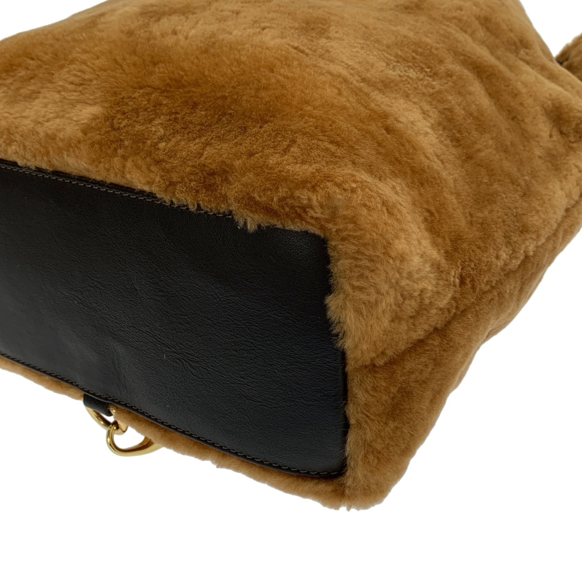 MARCO MASI / 마르코 머지 | 퍼 건착 숄더백 |