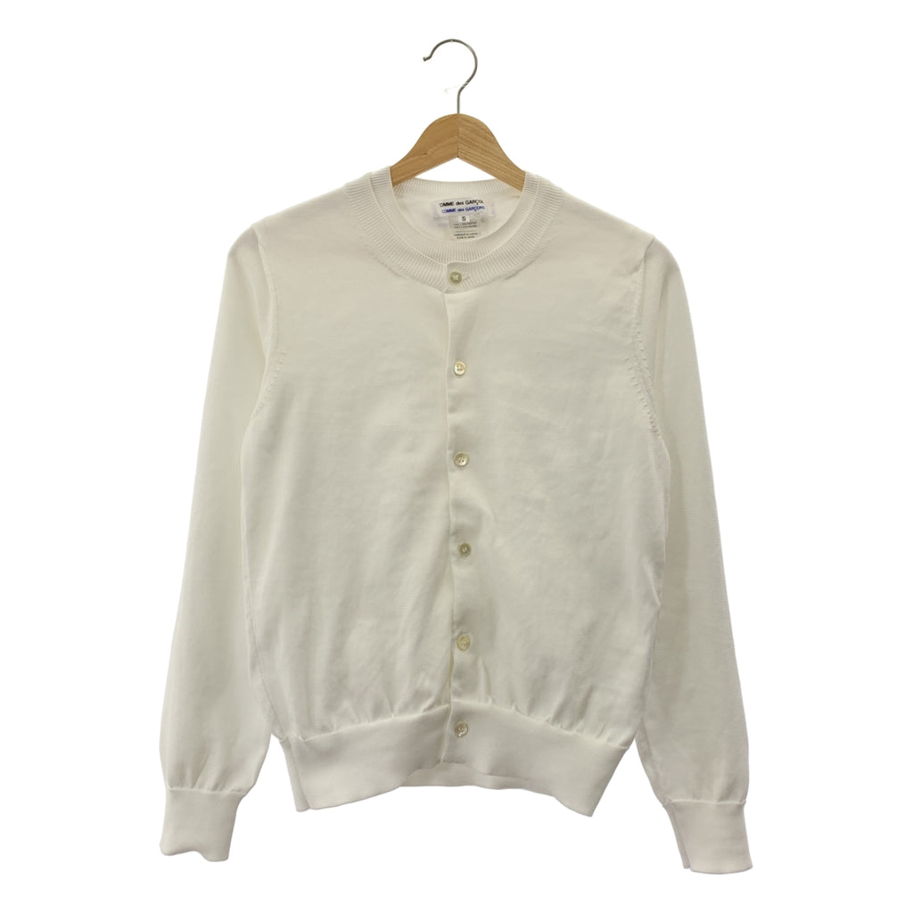 COMME des GARCONS COMME des GARCONS / 콤콤 | 앙상블 2 세트 폴리 에스테르 니트 가디건 / 크루 넥 니트 |