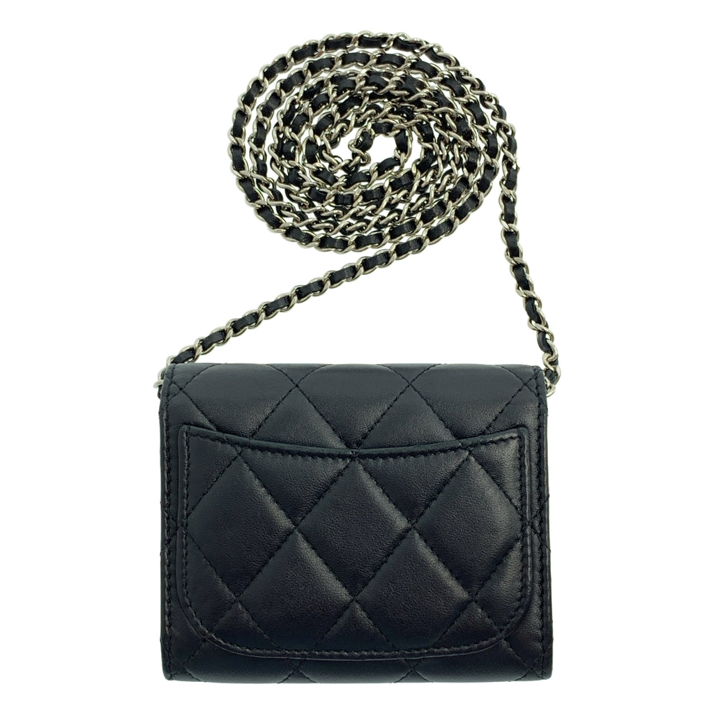 CHANEL / シャネル | マトラッセ ミニ チェーン ウォレット / AP0238 |