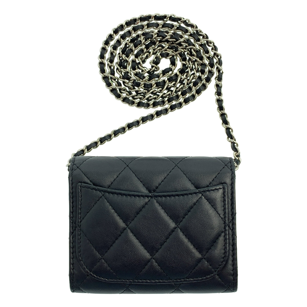 CHANEL / シャネル | マトラッセ ミニ チェーン ウォレット / AP0238 |