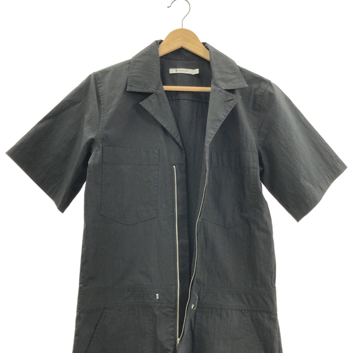T by Alexander Wang | 棉質與尼龍拉鍊連身褲 | 2 |