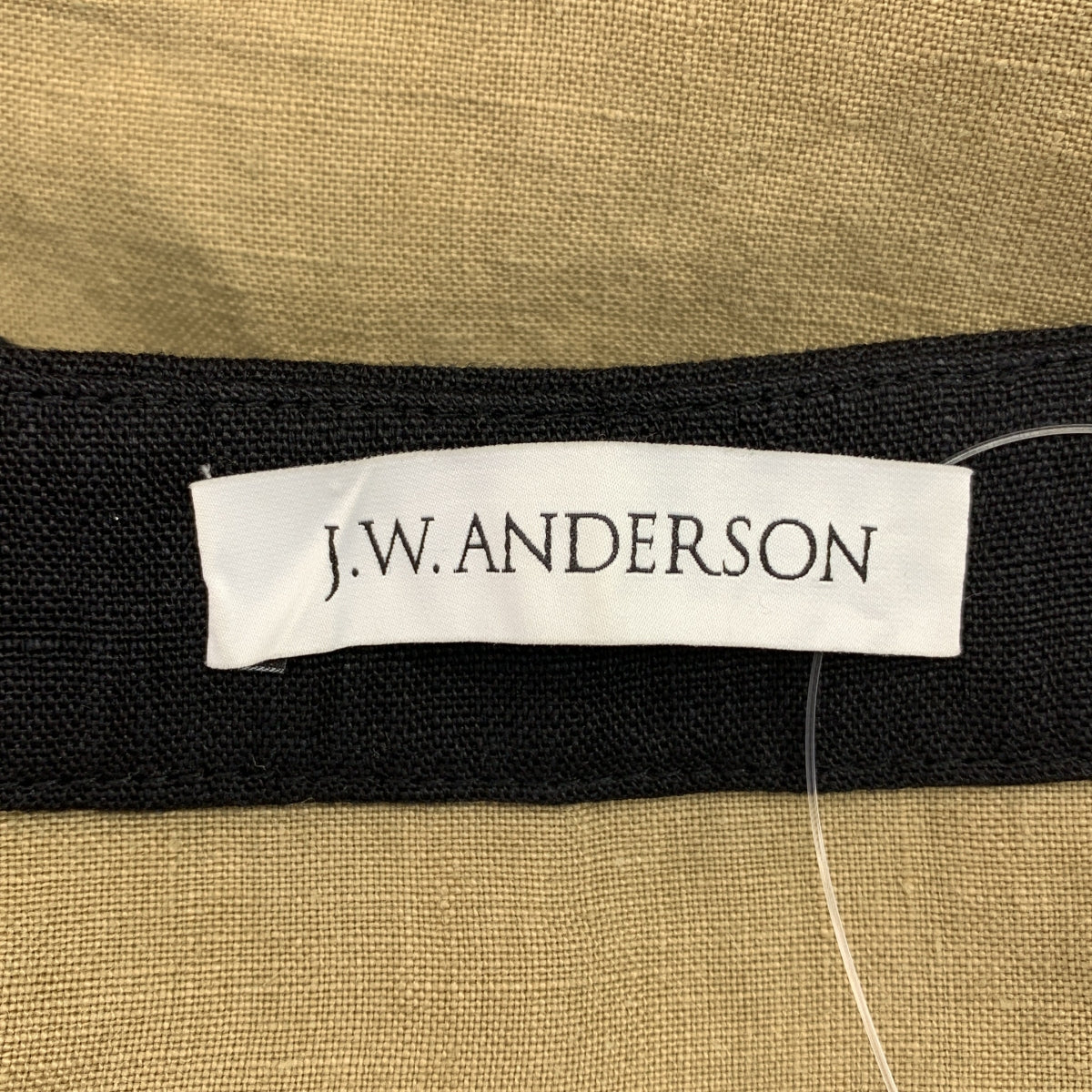 JW Anderson / ジェイダブルアンダーソン | リネン バイカラー ロングワンピース | UK8 | レディース