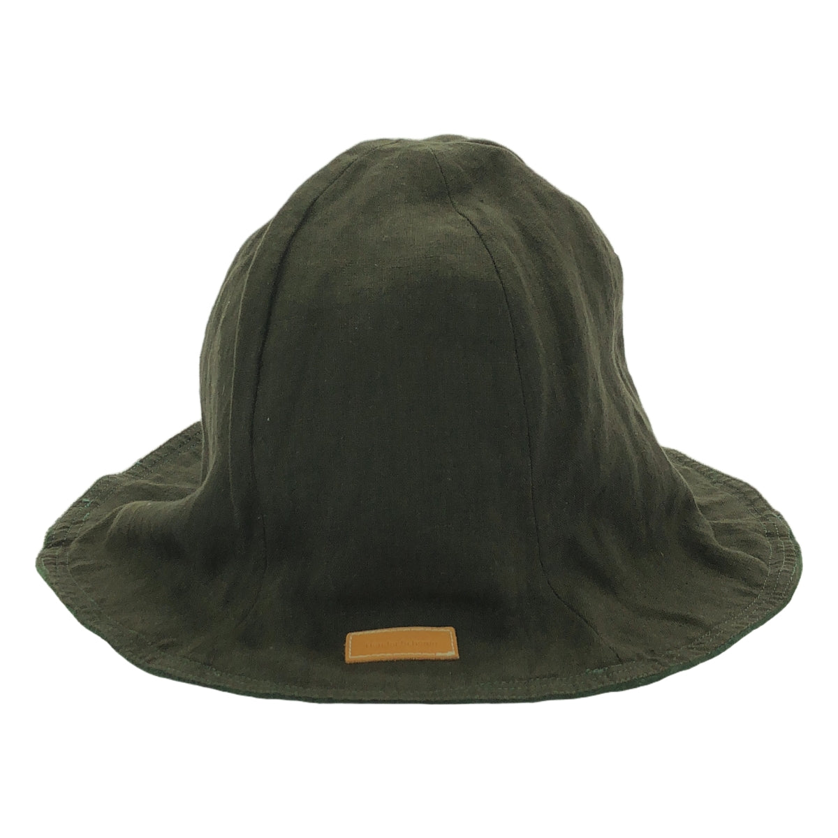 亨德方案 |男女通用絨面革漁夫帽 |卡其色/綠色|男士