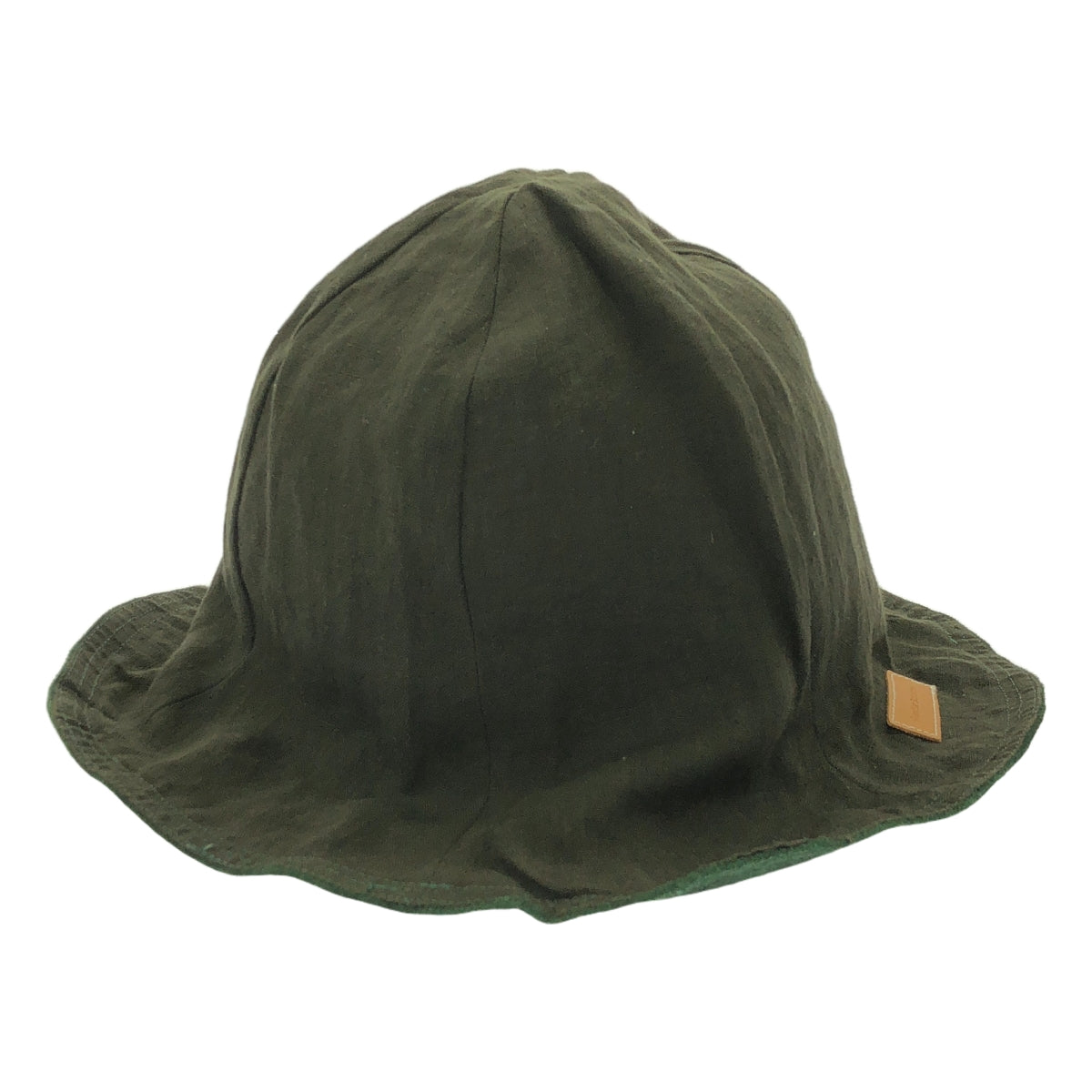 亨德方案 |男女通用絨面革漁夫帽 |卡其色/綠色|男士