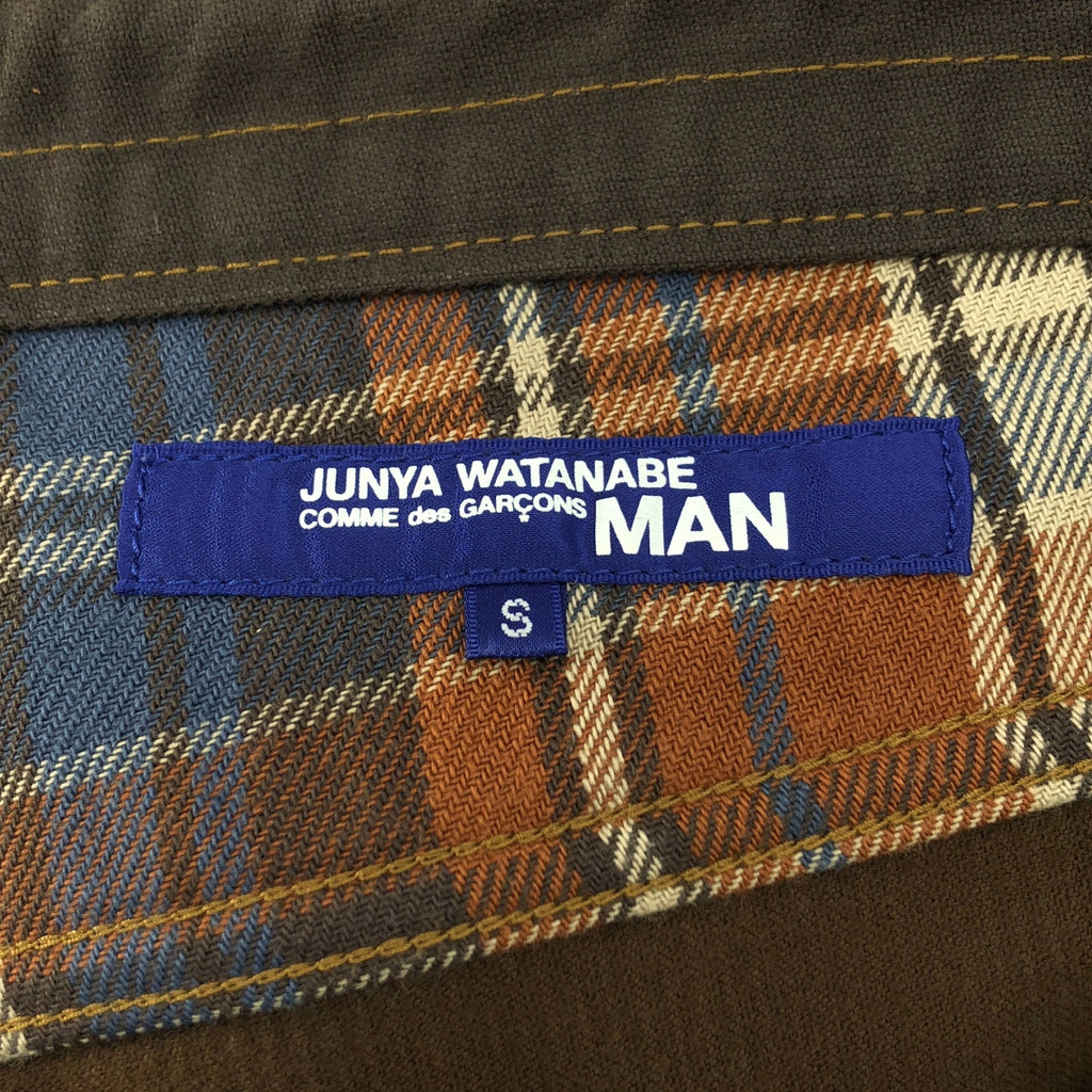 JUNYAWATANABE COMMEdesGARCONS MAN / 준야와타나베만 | 2019AW | 가죽 포켓 코듀로이 와이드 팬츠 | S | 남성