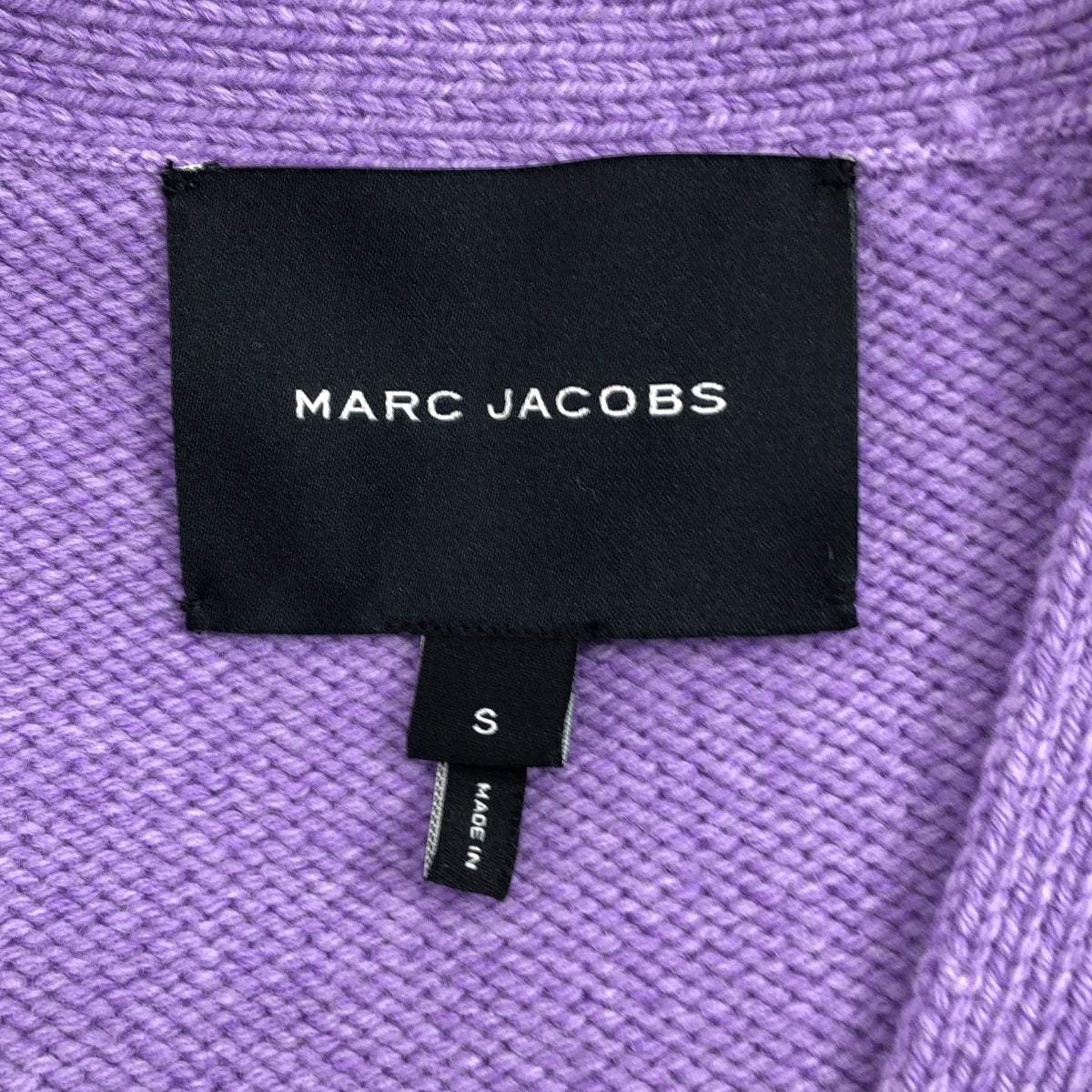 MARC JACOBS / マークジェイコブス | THE BIG CARDIGAN ニット ビッグ カーディガン | S | パープル | レディース