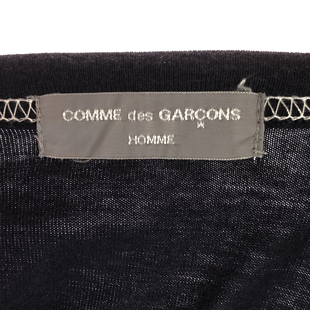 COMME des GARCONS HOMME / 콤데 갤슨 옴므 | 2003SS | 패치워크 크루넥 티셔츠 컷소우 |