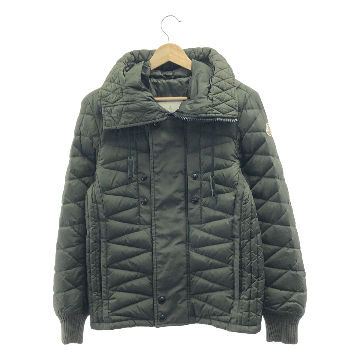MONCLER / モンクレール | Ernest エルネスト キルティング フーデッド ジャケット | 0 | カーキ | メンズ