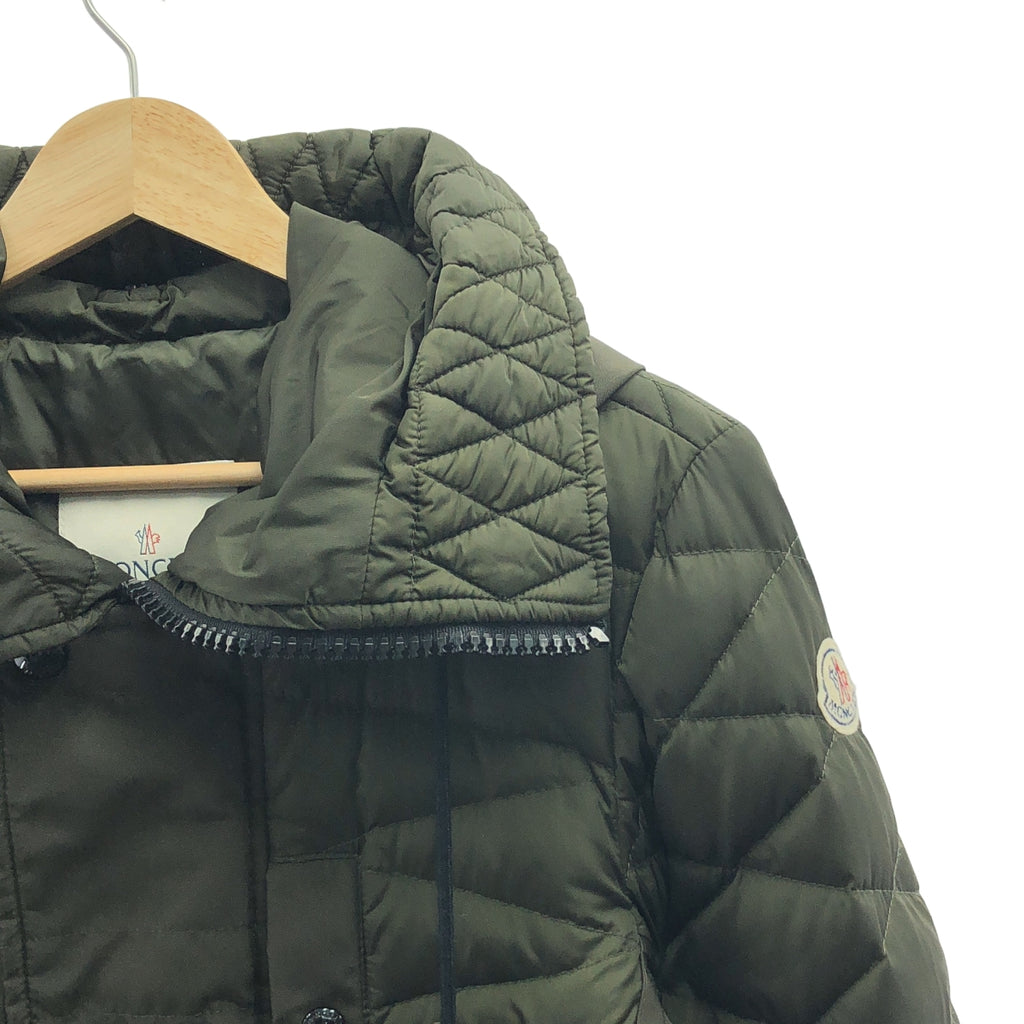 MONCLER / モンクレール | Ernest エルネスト キルティング フーデッド ジャケット | 0 | カーキ | メンズ