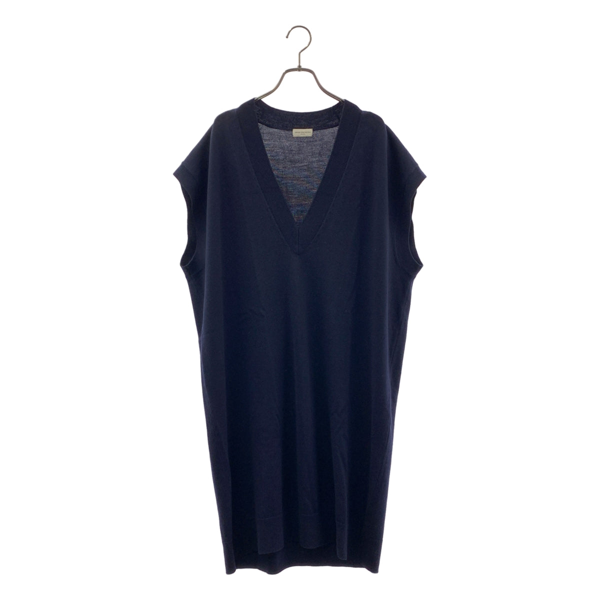 DRIES VAN NOTEN / 드리스 반 노튼 | NEELES 5701 MKTOP 메리노 울 V 넥 롱 니트 | M | 남성