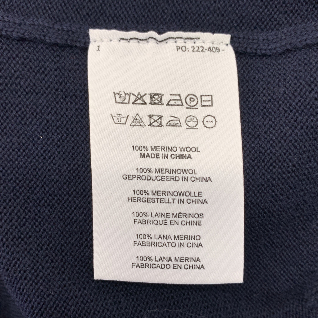 DRIES VAN NOTEN / 드리스 반 노튼 | NEELES 5701 MKTOP 메리노 울 V 넥 롱 니트 | M | 남성