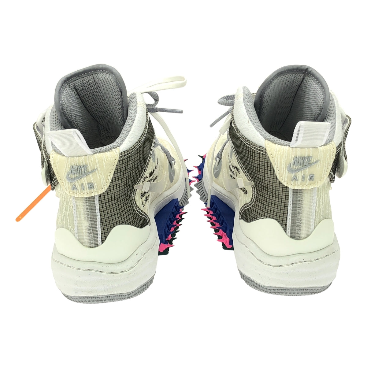 [狀況良好] 灰白色 / 灰白色 | x NIKE AIR FORCE 1 MID SP 運動鞋 | 24.5 |多色 |女性的